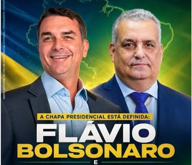 Flávio Bolsonaro escolhe Alfredo Gaspar como candidato a vice na disputa pela Presidência